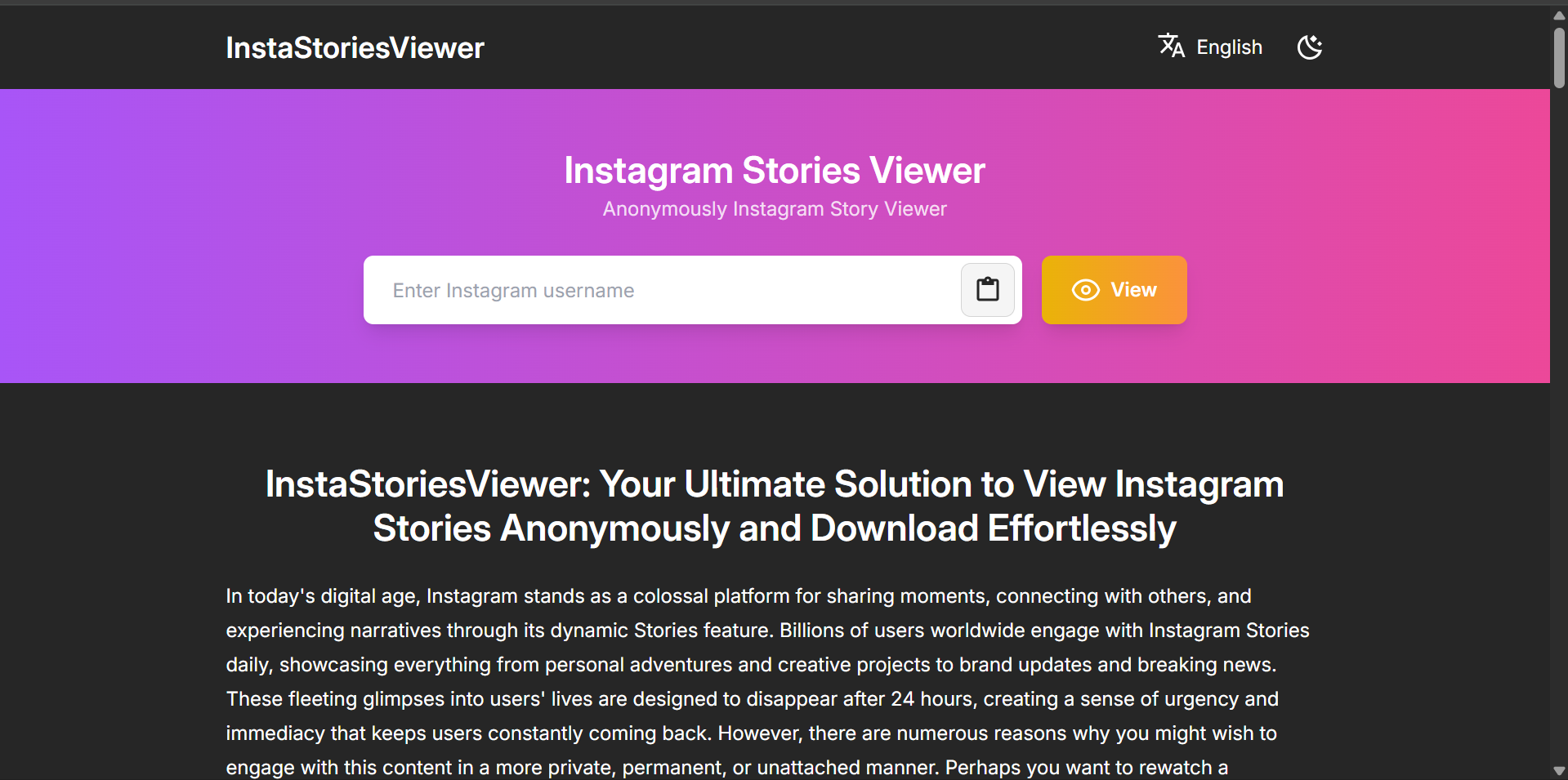 Gunakan Insta Story Viewer Buat Intip Story IG Secara Rahasia
